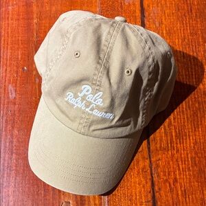 Polo by Ralph Lauren Tan Baseball Cap